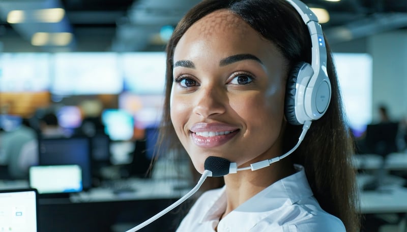 AI sales agent managing inbound calls